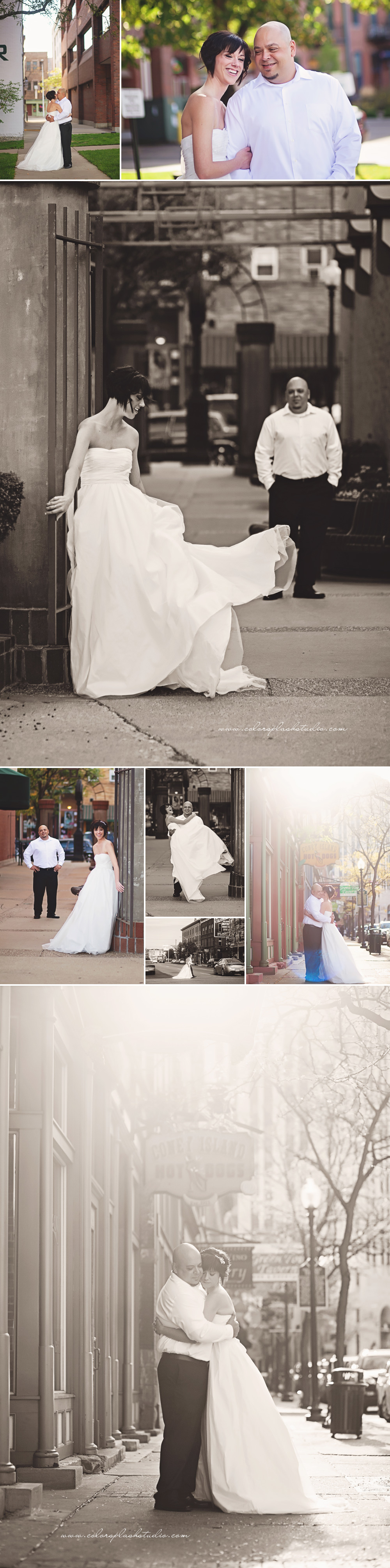 Wedding Photos Downtown Kalamazoo