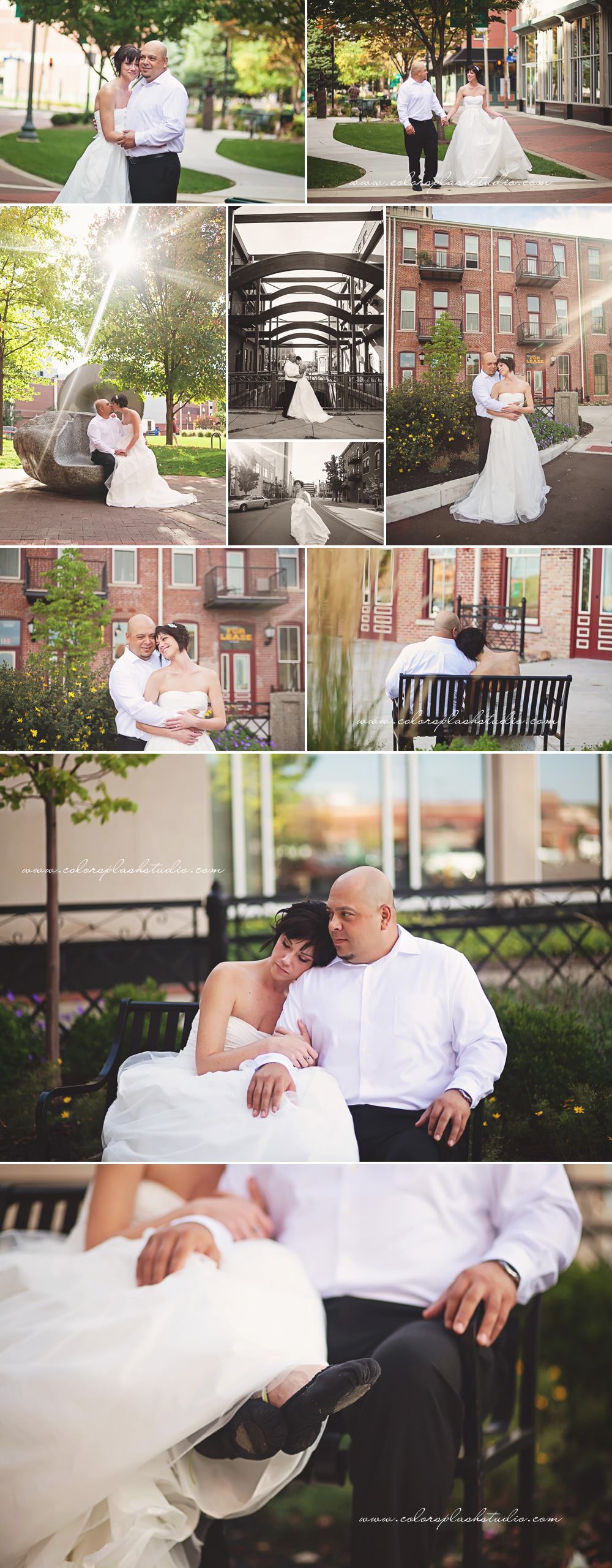 Wedding Photos Downtown Kalamazoo